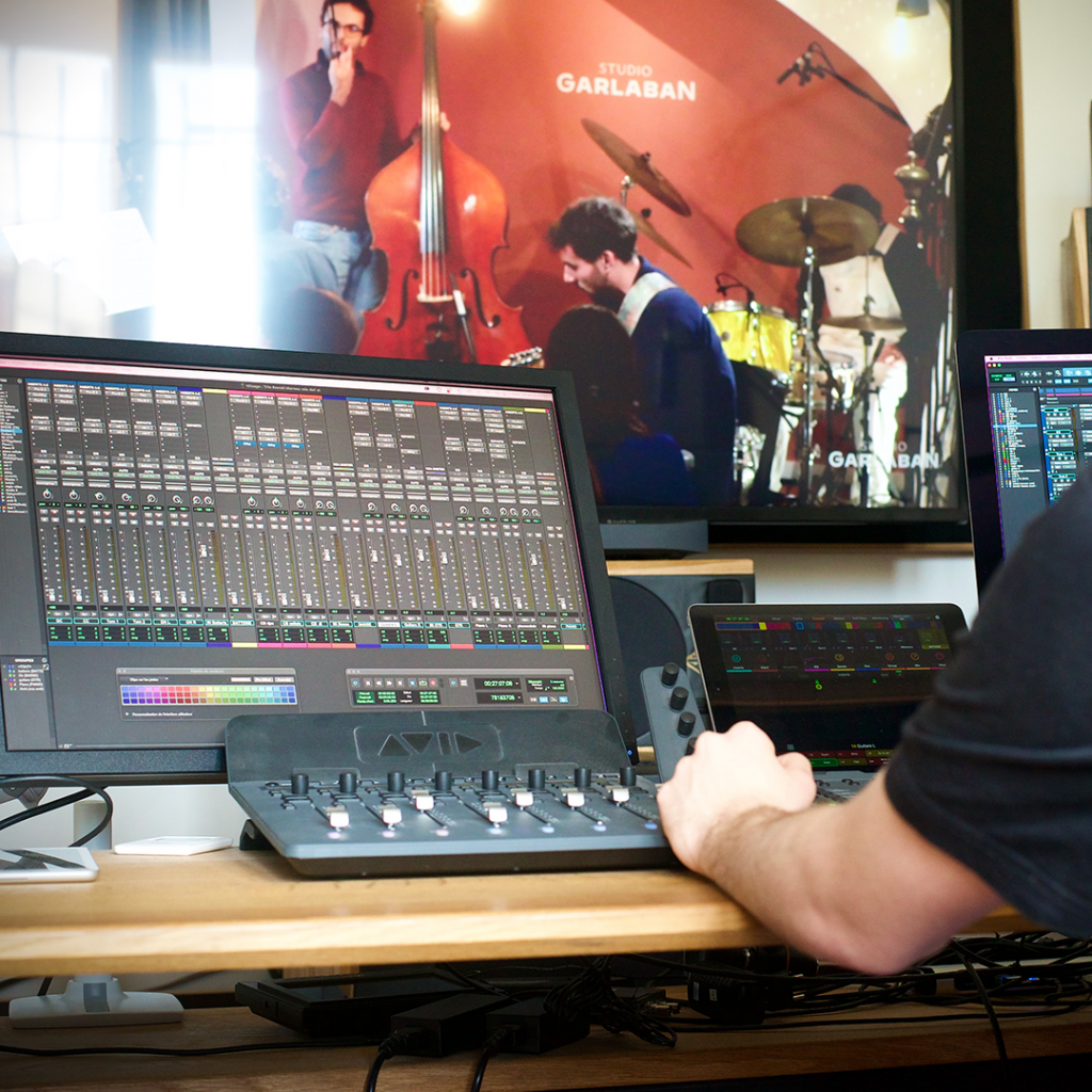 La régie de mixage du studio Garlaban à Marseille, mais aussi notre control-room